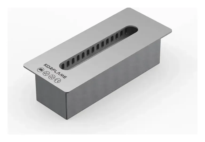 Linear burner insert