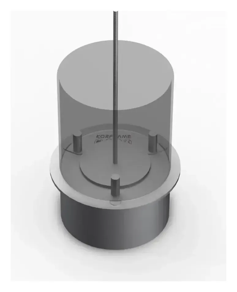Round burner insert