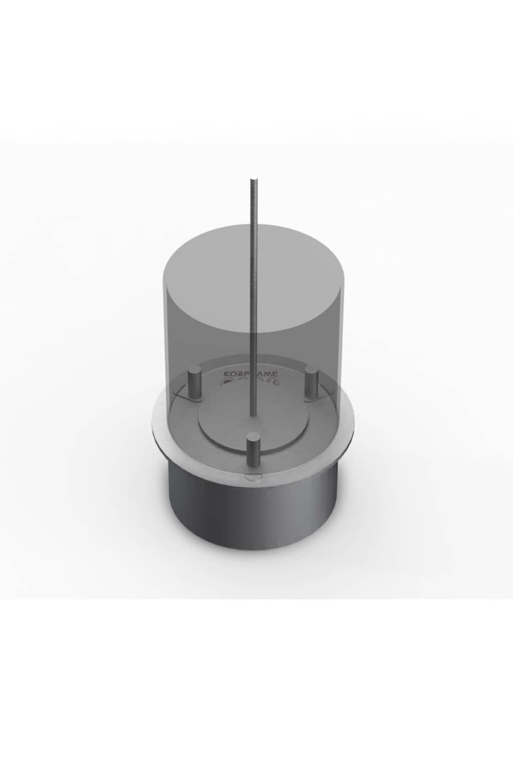 Korflame 12 cm Round Bioethanol Fireplace Burner