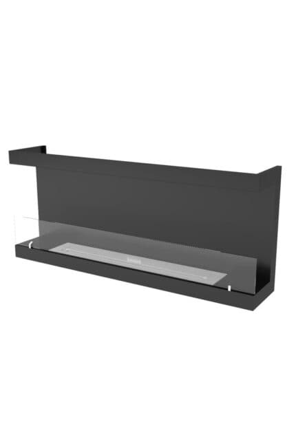 Korflame 130 cm U-Shaped Built-in Bioethanol Fireplace