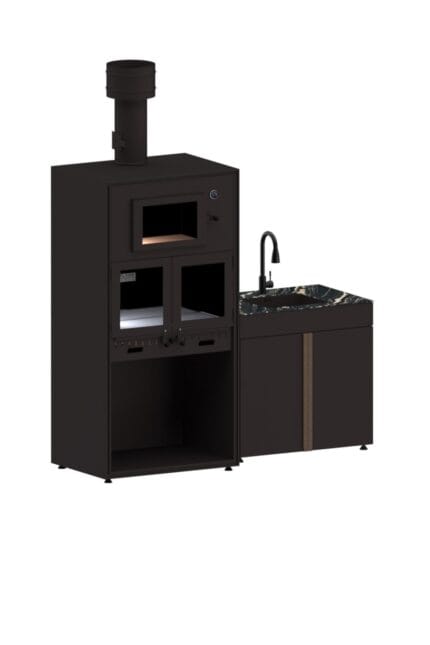 190 Cm Outdoor Kitchen Configuration - 2102 - 2 Modules