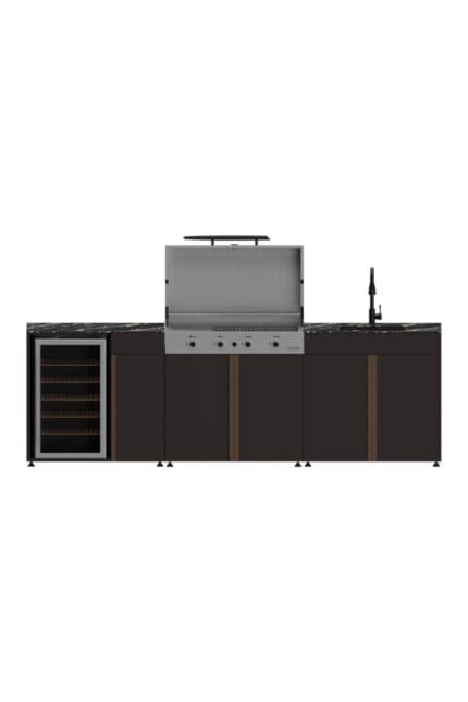 Korflame 285 cm Outdoor Kitchen Island – 3003