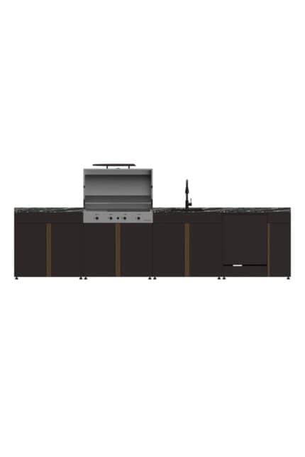 380 Cm Outdoor Kitchen Configuration - 4003 - 4 Modules