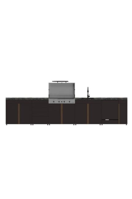 Korflame 440 cm Outdoor Kitchen – 5006 – 5 Modules