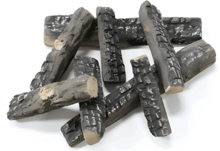 Ceramic Log Set 8 Pieces