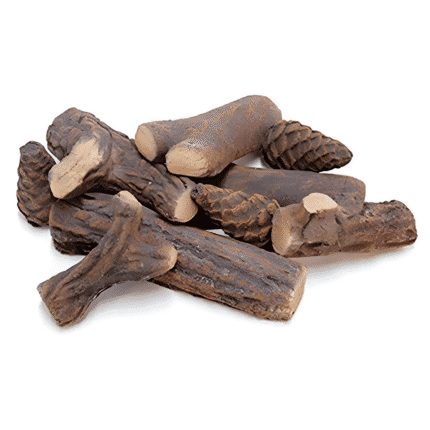 Ceramic Log Set 9 Pieces