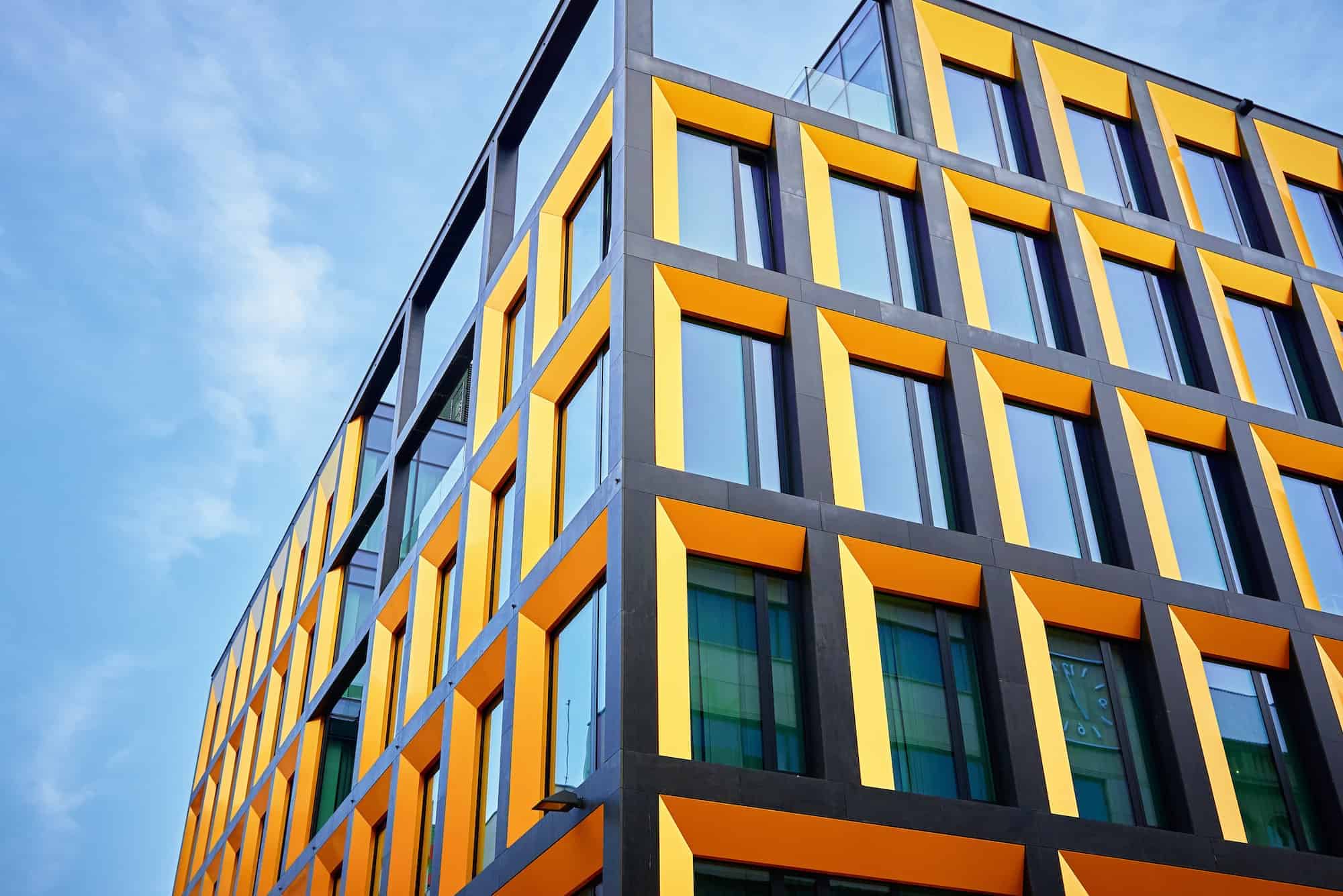 modern office building